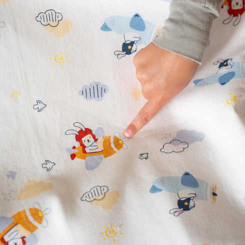 Snugglekid 5 39"x 29" Tuckable Side Bed Wetting Pads Toddlers, Reusable Washable Waterproof Baby Potty Training Pee
