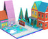 Magnetic Tiles for Kids, Fairytale Town Road Set, Magnetic Blocks Magnet Building