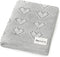 Heirloom Knit Heart Receiving Unisex Blanket for Boys and Girls - 100%