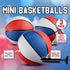 Mini Basketball Balls for Kids 7 Inch, 3 Pack - Indoor & Outdoor Mini Hoop Basketball Set for Small Hoops & Pool Parties