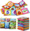 Dr.Rapeti Soft Cloth Books Baby Books Bath Books 6-Pack for Baby Infant