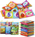 Dr.Rapeti Soft Cloth Books Baby Books Bath Books 6-Pack for Baby Infant