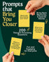 2+ Chatterbox Conversation Cards for Families & Parents, Share Life Stories & Connect with Family & Get to Know You