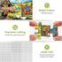 500 Pieces Puzzles for Adults - Jigsaw Puzzle Chicken Duck Farm Gift for Family Activity Games, 20.5 x 15 Inch