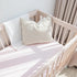 100% (28"x 52") Muslin Crib Sheets, Organic Cotton, Breathable and Ultra-Soft, Standard Crib Sheet Mattress for Girls