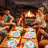 Wiooffen 96 Pcs Family Game Night Party Supplies, Gaming Party Decoration for Birthday, Tableware Set for 24 Guests