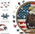 Eagle Wooden Jigsaw Puzzles - 200 Pieces, 11.1 * 11.2 in - Beautiful Wooden Puzzle with Box