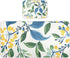 SyXIOP Vintage Floral Motifs Green Leaves Cooling Baby Waterproof Crib Mattress Protector 28"