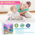 Infinno Premium Baby Water Play Mat, Tummy Time Toy for Infants and Toddlers, Strengthen Muscles, Pink Theme
