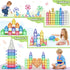 Kids Magnetic Tiles Toys for 3 Year Old Girls and Boys, STEM Learning Toy for Toddlers Ages 3-8 Birthday Gifts