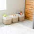 NaturalCozy 13 Inch 3-Pack 13 13 Closet Cube Storage Bins Cotton Rope Woven Baskets for Organizing | x Storage Cubes |