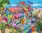White Mountain Puzzles Surf Shack, 1000 Piece Jigsaw Puzzle