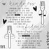 Emotions 4pcs Utensil Set for Kids, Stainless Steel Cutlery Engraved with Motivational Words, Ages 2+, Valentine's Day