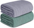 GUNTAIL Muslin Swaddle Blankets for Newborn, 2 Pack Breathable Soft Receiving Blanket, Large