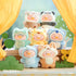 TOYZERO+ Lulu The Piggy Blind Box Figures - Puppet Show Series Plush Keychain Blind Boxes Figurines Finger Puppet Toy