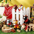VercanMonth 42 12 12 Pcs Adopt a Horse Party Favor for Kids Mini Plush Stuffed Horses with Tiny Cowboy Hats and Bandana