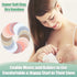 wegreeco Nursing Breast Pads (14 Pack) with Laundry Bag & Travel Storage Bag, Washable & Reusable Nursing Pads