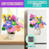 3 4 5 6 7 8 9 AGENTLAN Art & Craft Activity, Poke Fun Flower Bouquet Craft Kit, Fun & Easy Art Kits for Kids, DIY