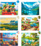 Yigney 6 Pack 48 Large Piece Jigsaw for Seniors Alzheimer Products for