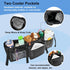 succulentlovers Double Stroller Organizer, Double Stroller Caddy Organizer Compatible with Bob Doubles Strollers