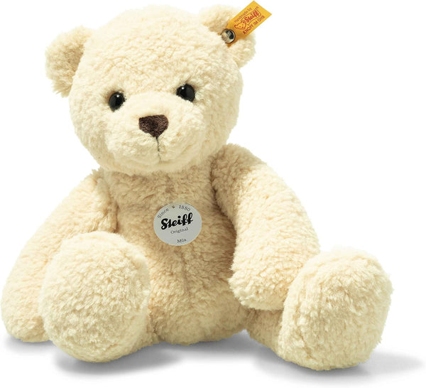 Steiff Mila Teddy Bear, Blonde, Premium Small Stuffed Animal Plush