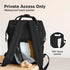 Backpack Backpack KeaBabies Baby Diaper Bag - Large Baby Bag for Boys, Girls, Waterproof Multi Function Travel Diaper