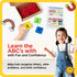 Set Learn Your Lowercase! Self-Correcting Magnetic Alphabet Lowercase Letters Helps Young Learners Learn The Basics
