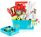 NutriChef Kids Kitchen Playset, Complete Kitchen Set for Kids with Apron, Utensils,