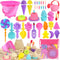 Dreamon Collapsible Beach Toys Set for Kids 3-10, Collapsible Sand Bucket Shovels