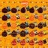 24 Halloween Party Favors for Kids PCS Halloween Pumpkin Pop Fidget Toys,Halloween Toys Treats for Kids,Halloween
