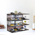 1/64 4 20 Scale Display Case Layers Parking Spaces Parking Garage Moldel for Diecast Toy Car Display Case with LED