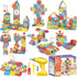 CZOALX 234Pcs Electric Montessori Building Blocks for Toddlers 3-5 4-8, Motorized Gear Construction