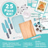 Set 25 Set, 5+ MindWare Playful Chef: Deluxe Charcuterie Kit Real Kids Cooking - Kids Cooking Utensils Including Safe