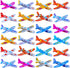 XIPEGPA 60 PCS Glider Planes Bulk Airplane Gliders Toy for Kids Paper Airplane
