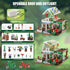 Flower House Building Set Toy with LED Light, Birthday Gifts for 6+ Girls, Compatible with Lego (948 Pieces)