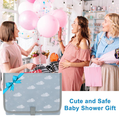 Accmor Portable Diaper Changing Pad, Waterproof Baby Changing Mat, Foldable Travel Diaper Changing Pads for Baby, Baby