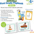 Learning Resources Skill Builders! First Grade Flipbook Library - 3 Pieces, Educational Activities for Kids 6+