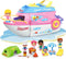 iPlay, iLearn Boat Dollhouse Playset for Girls 3-5, Kids Pretend Play Doll