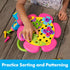 Educational Insights Design & Drill Flower Power Studio, 50-Piece Drill Toy Gift for Kids Ages 3+