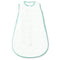 Amazing Baby Microfleece Sleeping Sack, Wearable Blanket with 2-Way Zipper, Playful Dots, SeaCrystal, Small 0-6 Month