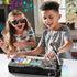 Johehe 12 8 4-8+ Rechargeable Kids DJ Mixer with LED Light Show & Karaoke Microphone - Interactive Music Toy with Sound