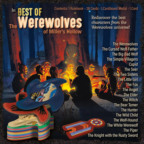 Best of The Werewolves of Miller's Hollow Party Game Box Set by Zygomatic - Ultimate Character Collection!