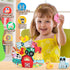 Montessori Toys for Kids 3-7, Wooden Farm Animal Blocks Stacking Games, Educational Toy for 3-6 Year Olds, Birthday