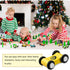 8 Pieces Wooden Mini Car Wood Race Car Kids Track Colorful Ramp Toy Replacement Vehicle Play Sets