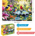 ZSYCZAO 500 500 20.5 15 Pieces Puzzle for Adults, Puzzles for Adults Pieces, Spring Birds Floral Pond Nature Jigsaw