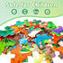 OGYZW 4-6, 4 Packs 24 3-5, Puzzles for Kids Ages Dinosaur Wooden Puzzles, Pieces Puzzles for Kids Ages Preschool
