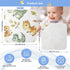 YETTASBIN 30 30 Inch Cartoon Dragon Baby Towel, Ultra Soft Absorbent Cotton Baby Hooded Bath Towel for Newborn Baby Boy