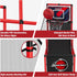 Basketball Arcade Game Indoor Outdoor, Kids Basketball Hoop with 4 Balls & Pump, Single Shot Basketball Game at Home,