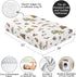 Sweet Jojo Designs Fitted Baby Crib Sheets (Woodland Animals) for Boys or Girls, Infant Nursery, Toddler Room