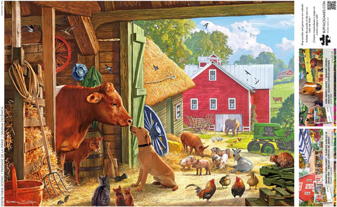 Country 500 21.25 15.00 Buffalo Games - Life - Farm Scenic - Piece Jigsaw Puzzle for Adults - Challenging Puzzle